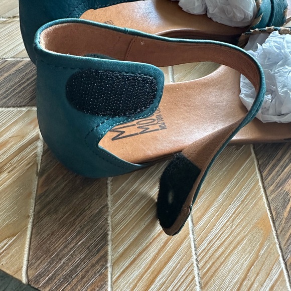 Miz Mooz Whipstitch Accent Ankle Strap Sandal - Picture 5 of 8